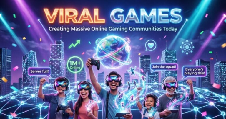 Viral Games Creating Massive Online Gaming Communities Today